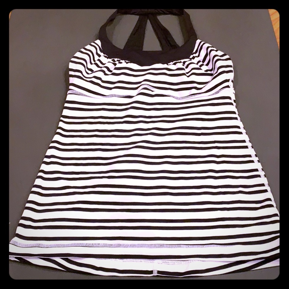 Lululemon striped tank